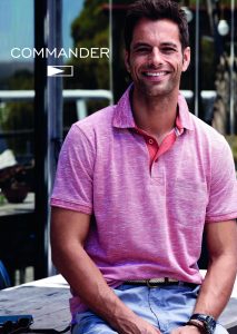 T-Shirt and Polos <br> Commander flag